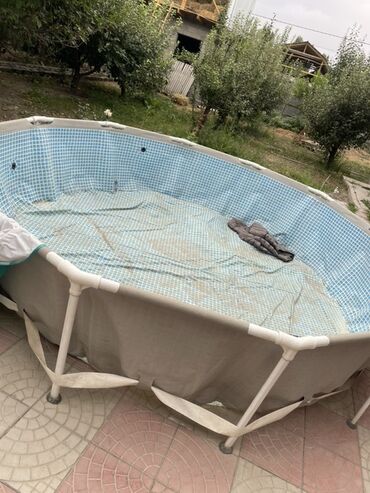 беговая дорожка ксяоми: Круглый каркасный бассейн есть не большая дырка надо очистить