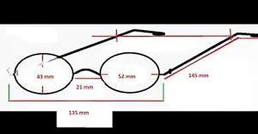 Naočare: Originalni vintage APOLLO dioptrijski ram za naočare. Kvalitetan okvir — 14