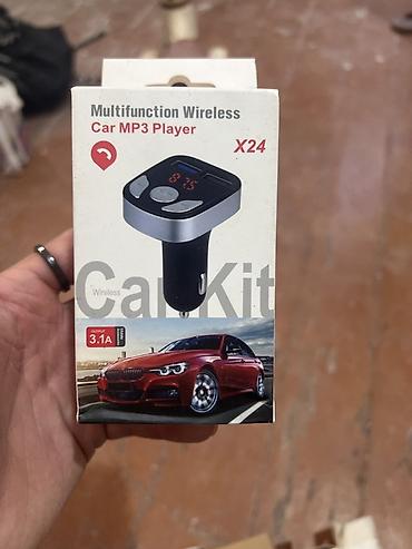 Автоунаа электроникасы: Многофункциональный беспроводной автомобильный MP3‑плеер X24 (Car Kit) — 1