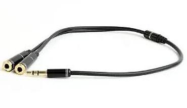 one s: Audio razdelnik 3.5 mm (1x muški TRS na 2x ženska TRS) - Tip — 8