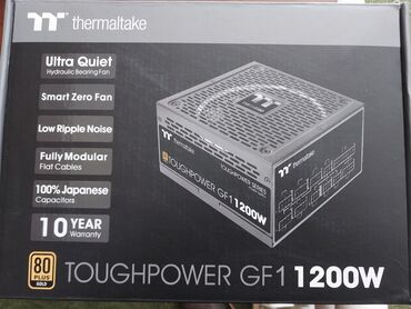 giant atx 618: Продаю новый блок питания Thermaltake Toughpower GF1 1200W 80+ Gold