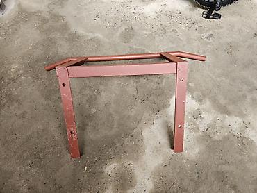 İdman alətləri: Divar üçün dəmir turnik (barfiks) konstruksiyası - Material: qalın — 4
