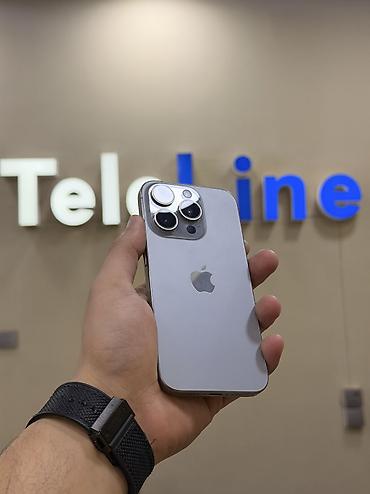 IPhone 15 Pro, 128 GB, Natural Titanium, Face ID, Zəmanət, Kredit lalafo.az -da IPhone 15 Pro, 128 GB, Natural Titanium, Face ID, Zəmanət, Kredit