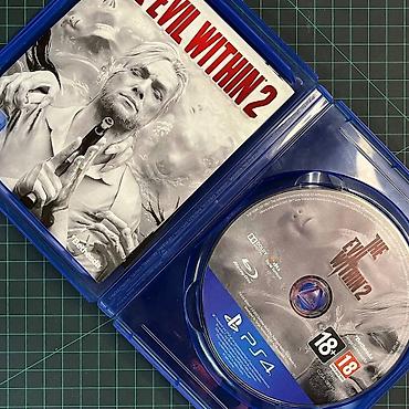playstation 4 купить в баку: The evil within 2 disk yeni kimidi cızıq yoxdu evil within 1 — 2