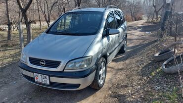 Opel: Opel Zafira: 2002 г., 1.8 л, Механика, Газ, Минивэн