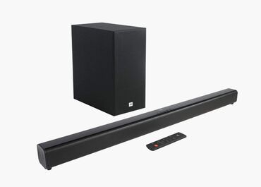 jbl динамики: Саундбар JBL Bar SB160 Black 2.1-канальная звуковая панель с
