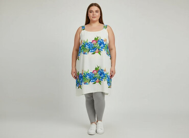 tanie sukienki plus size allegro: Сукня жіноча, розмір 4XL