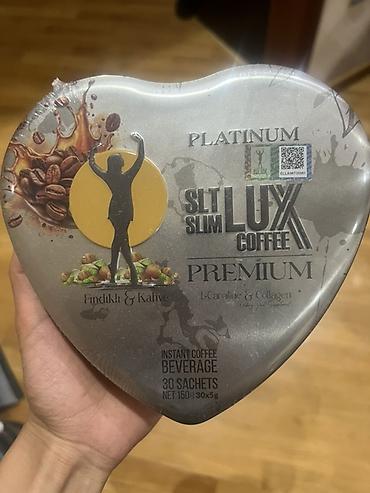 lux coffee: Məhsul: SLT Slim LUX Coffee Platinum – Premium ani qəhvə içkisi — 1