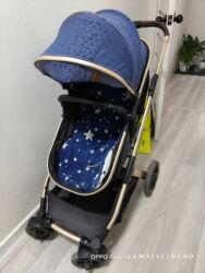 купить прогулочную коляску в польше бу: Коляска, цвет - Черный, Б/у