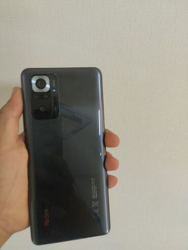 купить redmi 10a: Redmi, Redmi Note 10 Pro, Колдонулган, 128 ГБ, түсү - Кара, 2 SIM