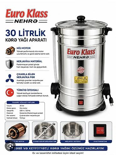 süd seperatoru: 🛒 Euro Klass Nehrə – 30 Litrlik Kərə Yağı Aparatı ✔️ Güclü və — 1