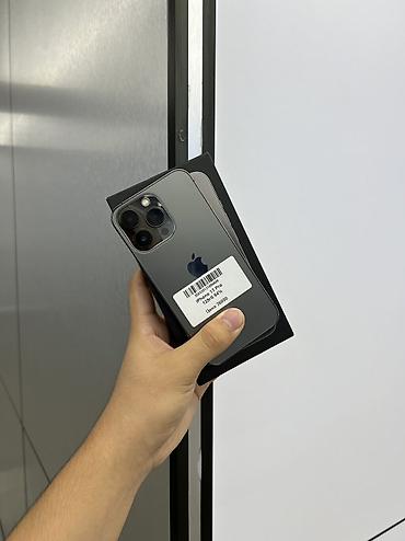 IPhone 13 Pro, Б/у, 128 ГБ, Графит, Защитное стекло, Чехол, В рассрочку, 84 %