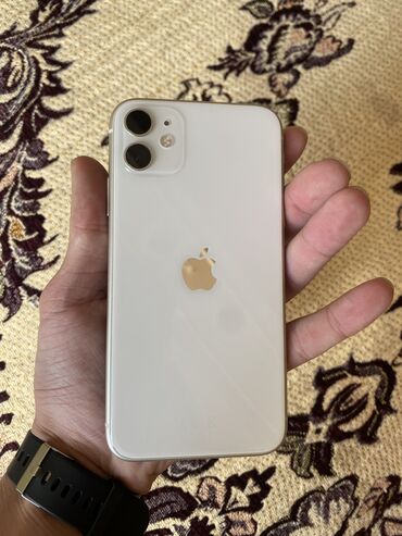 iphone 12 baku: IPhone 11, 128 GB, Ağ, Simsiz şarj, Face ID, Sənədlərlə