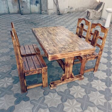 Bağ, çöl oturacaqları: Yeni, Plyaj, piknik stulu, Taxta, Azərbaycan — 9