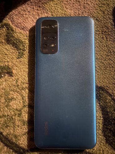 мобильные телефоны скупка: Redmi, Redmi Note 11, Б/у, 128 ГБ, цвет - Голубой, 2 SIM