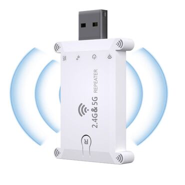 Modemi, ruteri i mrežni uređaji: Pojacivac interneta USB wifi ripiter 2.4 i 5G WIFI repeater - ruter — 4