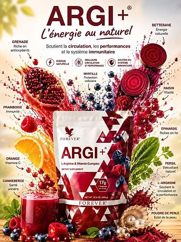 Forever ARGI+ – L-Arginin və Vitamin Kompleksi tozu Xüsusiyyətlər: -