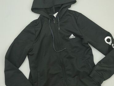 monnari bluzki czarne: Hoodie, Adidas, L (EU 40), condition - Good