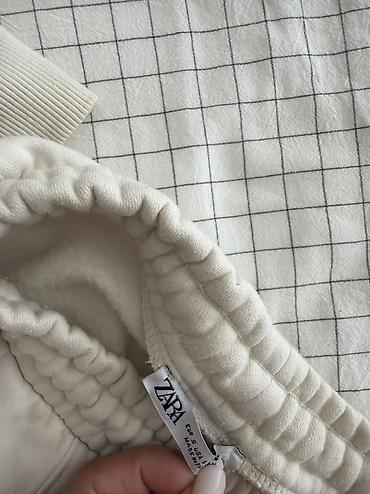 zara мужское: Костюм из плотного трикотажа (джоггеры + свитшот на молнии) Спорт — 3