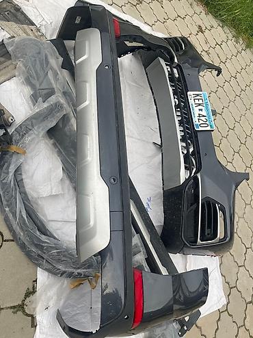 Бампер и комплектующие: Бампер BMW, Б/у, Оригинал — 6