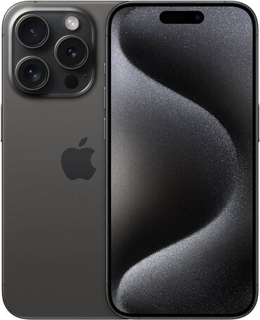 kredit telefon ilkin odenissiz: IPhone 15 Pro, 128 GB, Qara, Face ID, Sənədlərlə, Zəmanət