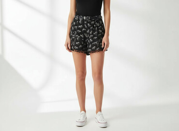 spodenki moro damskie: Asos, Shorts for women, size S
