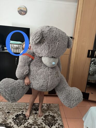 подарки для: Продаю огромного медведя Teddy В высосу 95 см, очень клевый, в