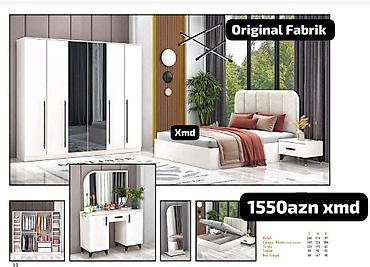 Original Fabrik yataq otağı dəsti – 1550 AZN (xmd) Komplektə
