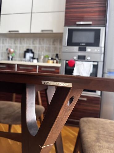 divan üçün: HTH My Wood yemək masası və stul dəsti - Brend: HTH My Wood (etiket — 3