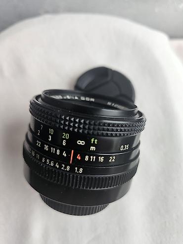 Фото и видеокамеры: Carl Zeiss Jena DDR Pancolar 50mm f/1.8 MC obyektiv - Fokal məsafə — 2