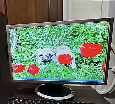 logitech 920: Монитор, Samsung, Б/у, 19" - 20" — 1