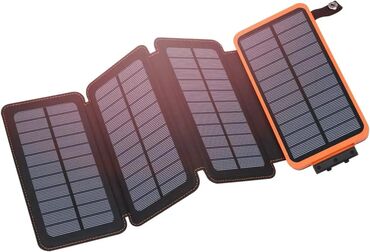 Аксессуары для авто: Портативное зарядное устройство на солнечной батарее 20000мАч Теперь