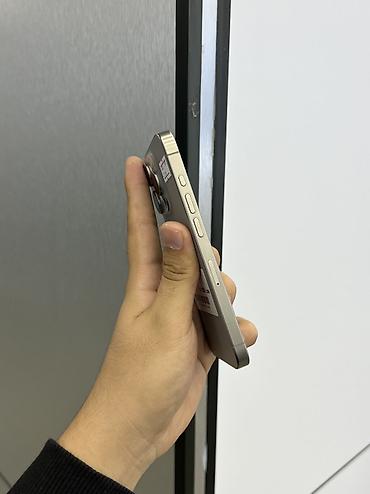 Мобильные телефоны и аксессуары: IPhone 15 Pro, Б/у, 256 ГБ, Natural Titanium, Защитное стекло, Чехол, В рассрочку, 90 % — 7