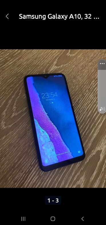 Samsung: Samsung A10e, 32 GB, rəng - Qara, Barmaq izi