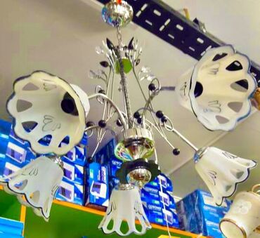 Çilçıraqlar: Çılçıraq, 5 lampa, Metal — 14