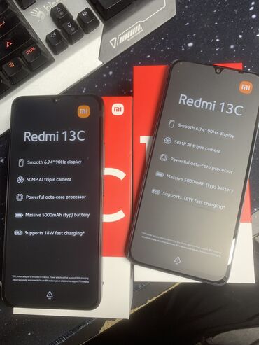 Redmi: Redmi, Redmi 13C, Новый, 128 ГБ, 2 SIM