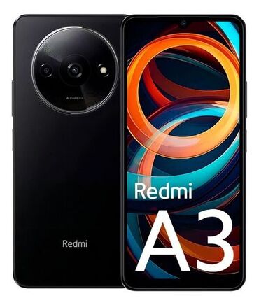 а3 редми: Redmi, Redmi A3, түсү - Кара
