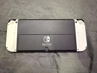 witcher: Nintendo Switch OLED White dəsti satılır.( Konsol+ MicroSD yaddaş — 6
