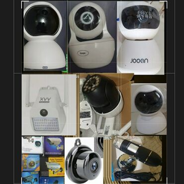 saxta kamera: Wifi təhlükəsizlik nəzarət kameraları. müxtəlif modellər, müxtəlif