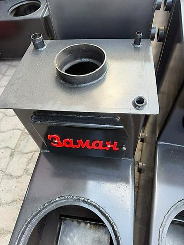 Дровяные печи: Твердотопливная печь-варочная «Заман» (ZAMAN) - Тип: металлическая — 2