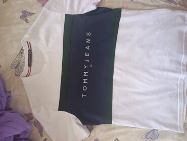 Futbolka, Tommy Hilfiger, M (EU 38), rəng - Ağ