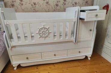 кроватки для новорожденных в баку: Oğlan və qız üçün, Beşik
