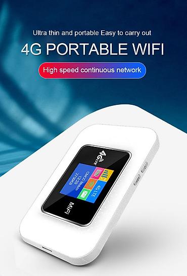 4g data kart: 4G LTE MiFi Cib Wi‑Fi Routeri - Dünya üzrə işləmə: Asiya, Afrika — 1