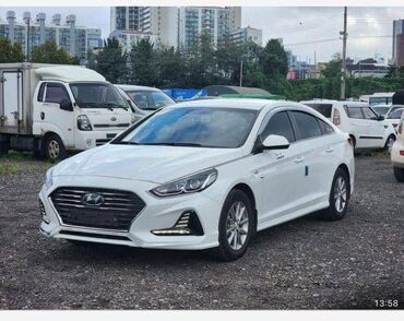 афто лизинг: Hyundai Sonata (седан, белый цвет) Аренда 2000 номер Кузов и