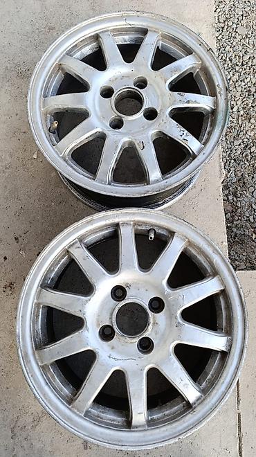Колеса в сборе: Колеса в сборе R 14, Б/у, Комплект, Литые, отверстий - 4 — 1