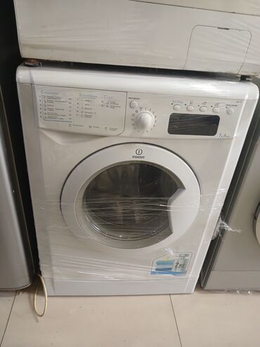 Soyuducular: Paltaryuyan maşın Indesit, 7 kq, İşlənmiş, Avtomat, Qurutma var, Kredit yoxdur, Ünvandan götürmə, Pulsuz çatdırılma, Ödənişli çatdırılma