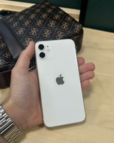 чехлы на 7: IPhone 11, Б/у, 64 ГБ, Зарядное устройство, Чехол, Кабель, 82 %
