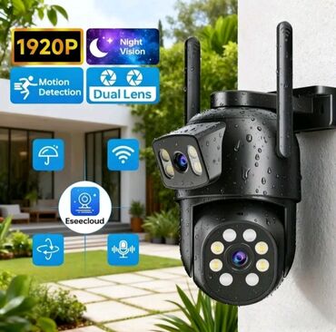gps navigator satisi: Açıq havaya uyğun Wi‑Fi IP təhlükəsizlik kamerası - 1920P Full HD