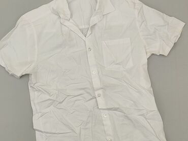 Shirts: Shirt 16 years, condition - Good, pattern - Monochromatic, color - White