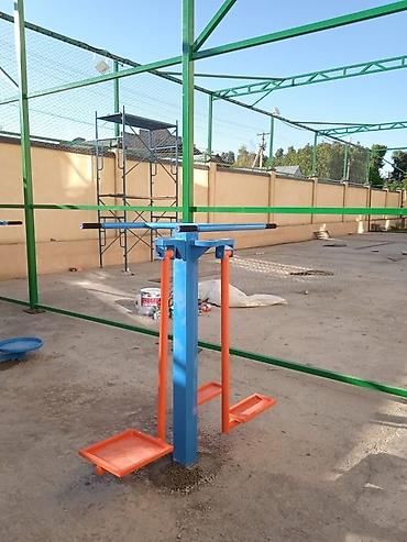 Контейнеры: Сварочные работы Скамейка Качели Детский комплекс Горка Турники и — 10